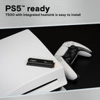 Crucial T500 1TB PCIe 4.0 x4 M.2 Internal SSD with Heatsink