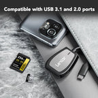 Lexar Professional Multi-Card 3-in-1 USB 3.1 Reader (LRW500URBNA)