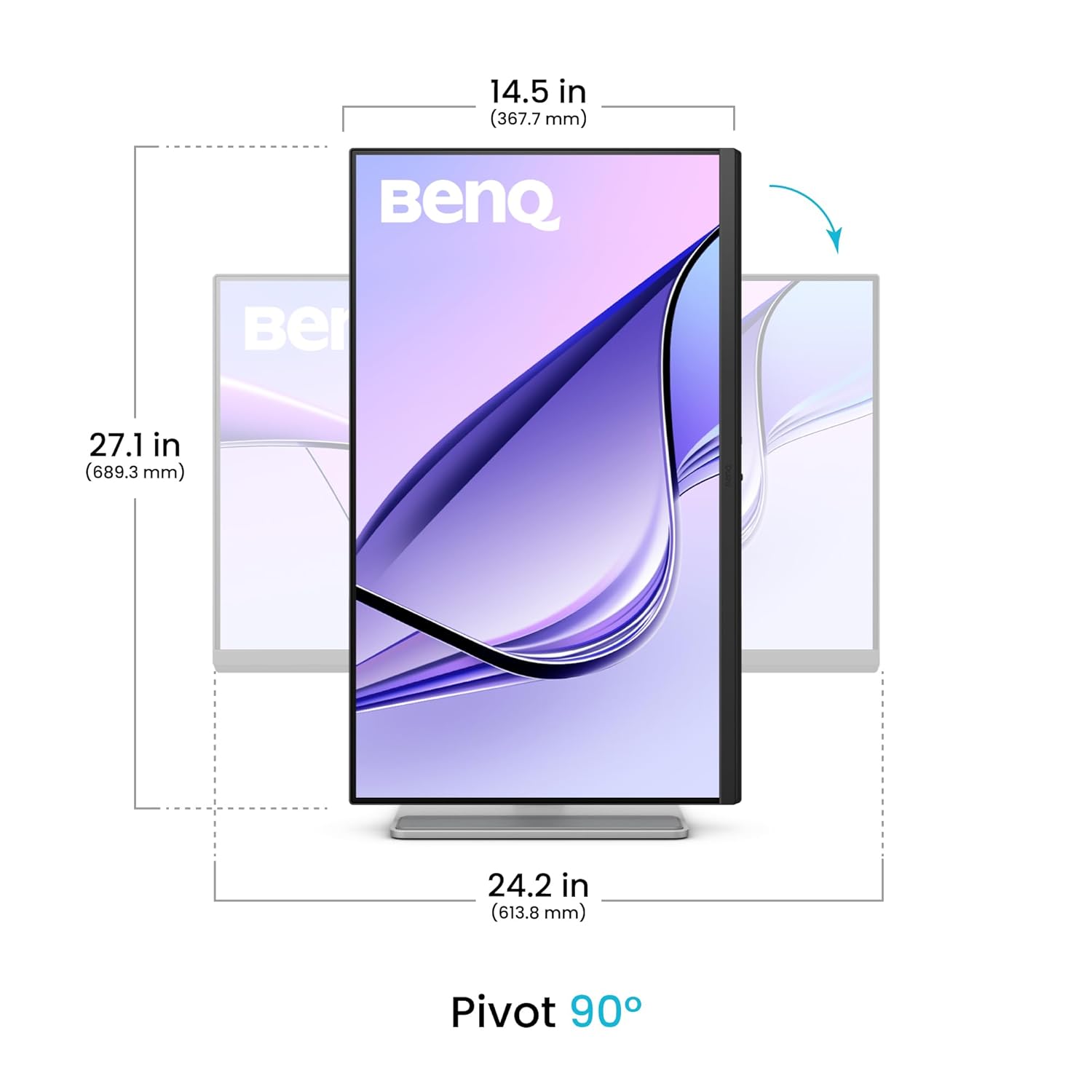 BENQ MA270U 27 INCH 4K UHD IPS MONITOR