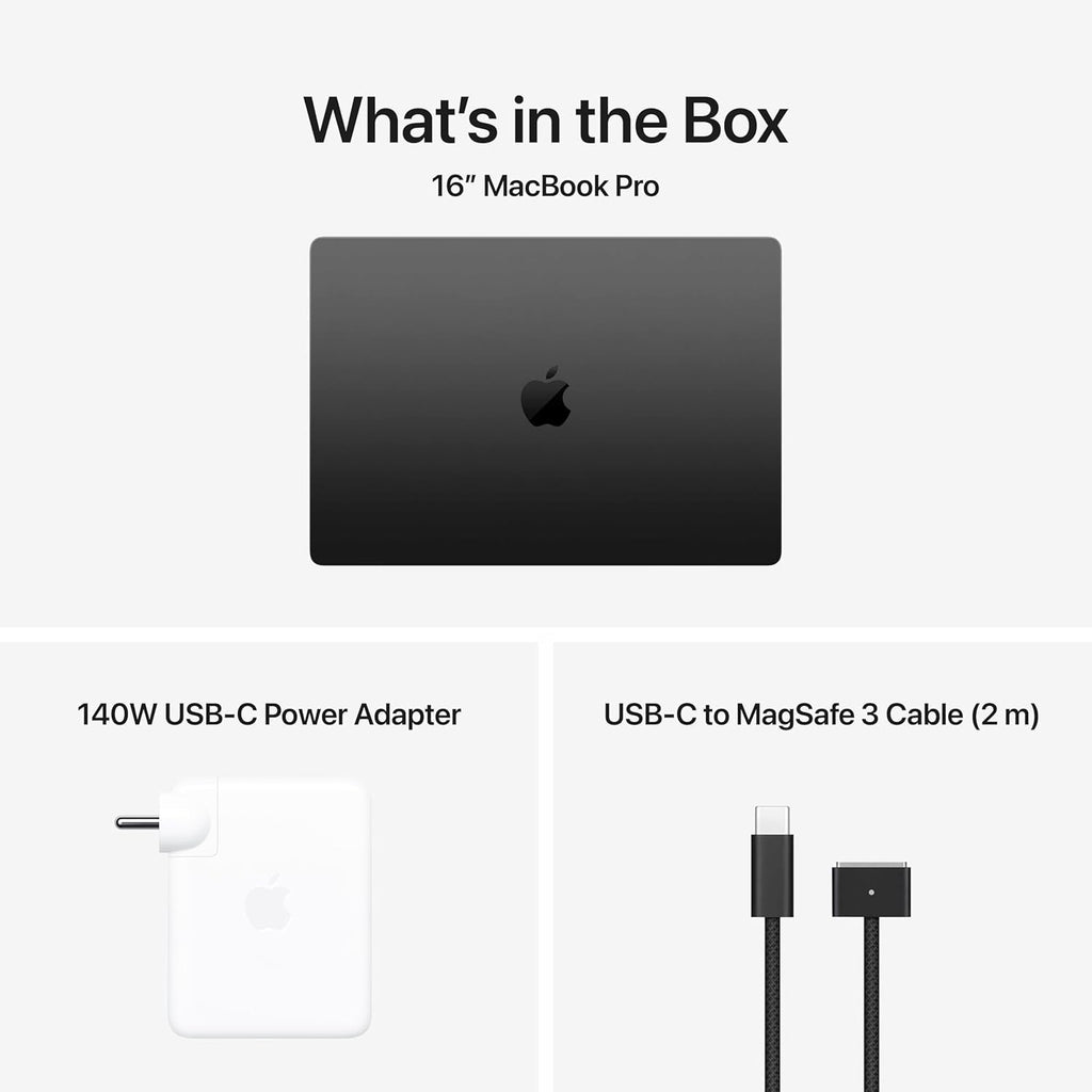 Apple 2026 MacBook Pro Laptop with M5 Pro chip with 18‑core CPU and 20‑core GPU: Built for AI, 41.05 cm (16.2″) Liquid Retina XDR Display, 24GB Unified Memory, 1TB SSD Storage; Space Black