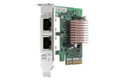A 10/100 Mbps green 16-port EtherChannel multi-port card with a silver metal bracket and a gold PCI Express connector, shown on a white background.
