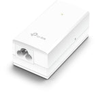 TP-Link TL-POE2412G Up to 100 Meters Gigabit 24VDC Passive PoE Adapter - White