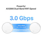 TP-Link AX3000 DECO X50-POE Dual-Band Whole Home Mesh WiFi 6 System with PoE - 1 Pack