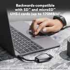 Lexar Professional Multi-Card 3-in-1 USB 3.1 Reader (LRW500URBNA)