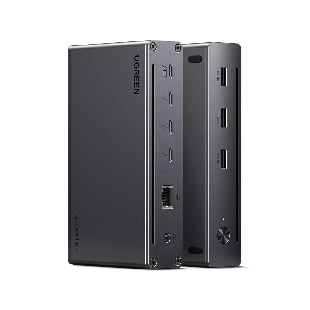 UGREEN Revodok Max 208 Thunderbolt 4 Dock 8-in-1 40Gbps 3x TB4 Dual 4K 60Hz 8K 85W Charging Ethernet 3x USB A MacBook (25053)