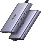 UGREEN 6-in-1 USB-C Multiport Docking Station 1000Mbps Ethernet 4K HDMI 100W PD 3x USB-A 3.0 MacBook iPad Pro Surface Laptop 15598