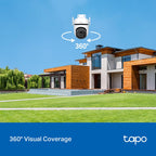 TP-Link TAPO C520WS 4MP 2K QHD Weatherproof Outdoor Security Smart Wi-Fi Camera - White