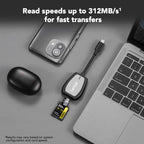 Lexar Professional Multi-Card 3-in-1 USB 3.1 Reader (LRW500URBNA)