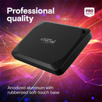 Crucial X10 Pro 2TB USB Type C External Portable Solid State Drive