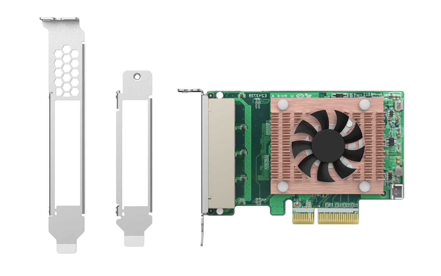 QNAP QXG-2G4T-I225 | Quad-Port 2.5GbE Network Expansion Card | 4-Speed