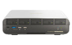 Computer hardware device with ports on a white background