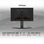 GIGABYTE AORUS FO27Q3 27" 360Hz 1440p QHD HDR Ready OLED Panel Gaming Monitor with Dual Speakers - Black