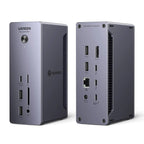 UGREEN Revodok Max 213 Thunderbolt 4 Dock 13-in-1 40Gbps Dual 4K 60Hz 8K 90W Charging 2.5GbE SD/TF MacBook Windows (25054)
