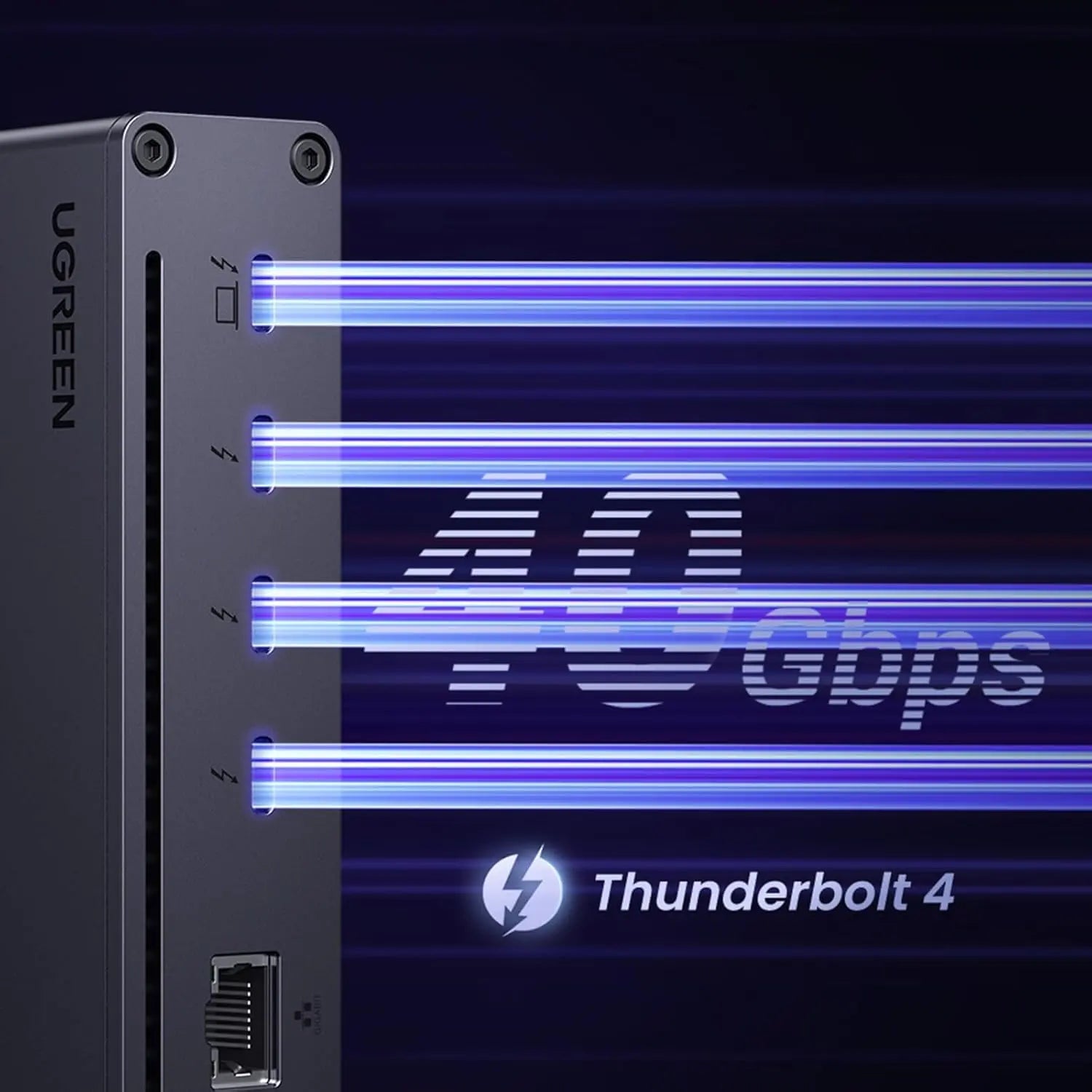 UGREEN Revodok Max 208 Thunderbolt 4 Dock 8-in-1 40Gbps 3x TB4 