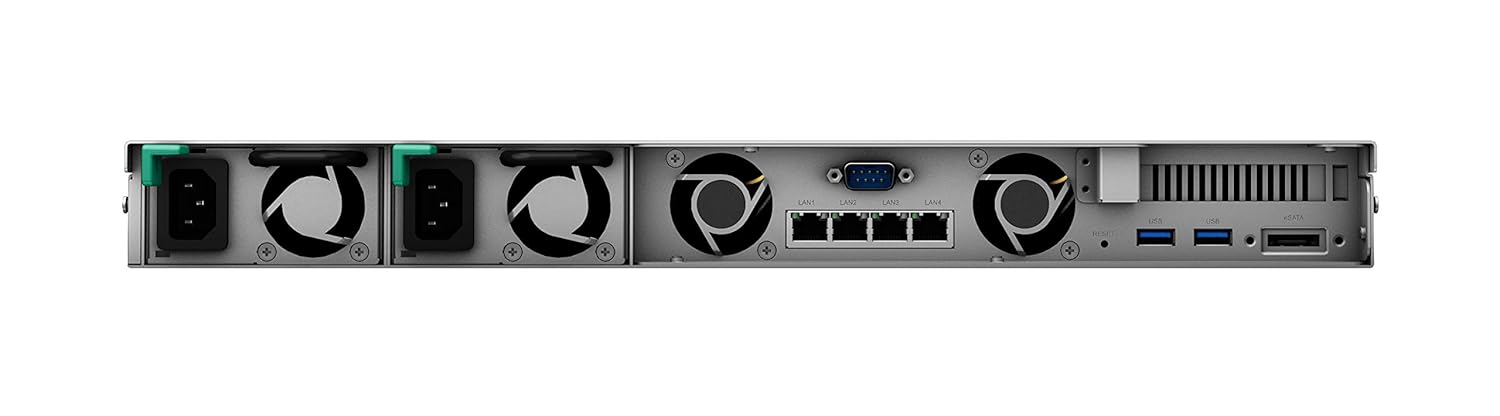 Synology RackStation RS822RP+ 4-Bay Network Attached Storage Enclosure - Black