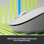 Logitech Signature M650 Optical Wireless Mouse - White