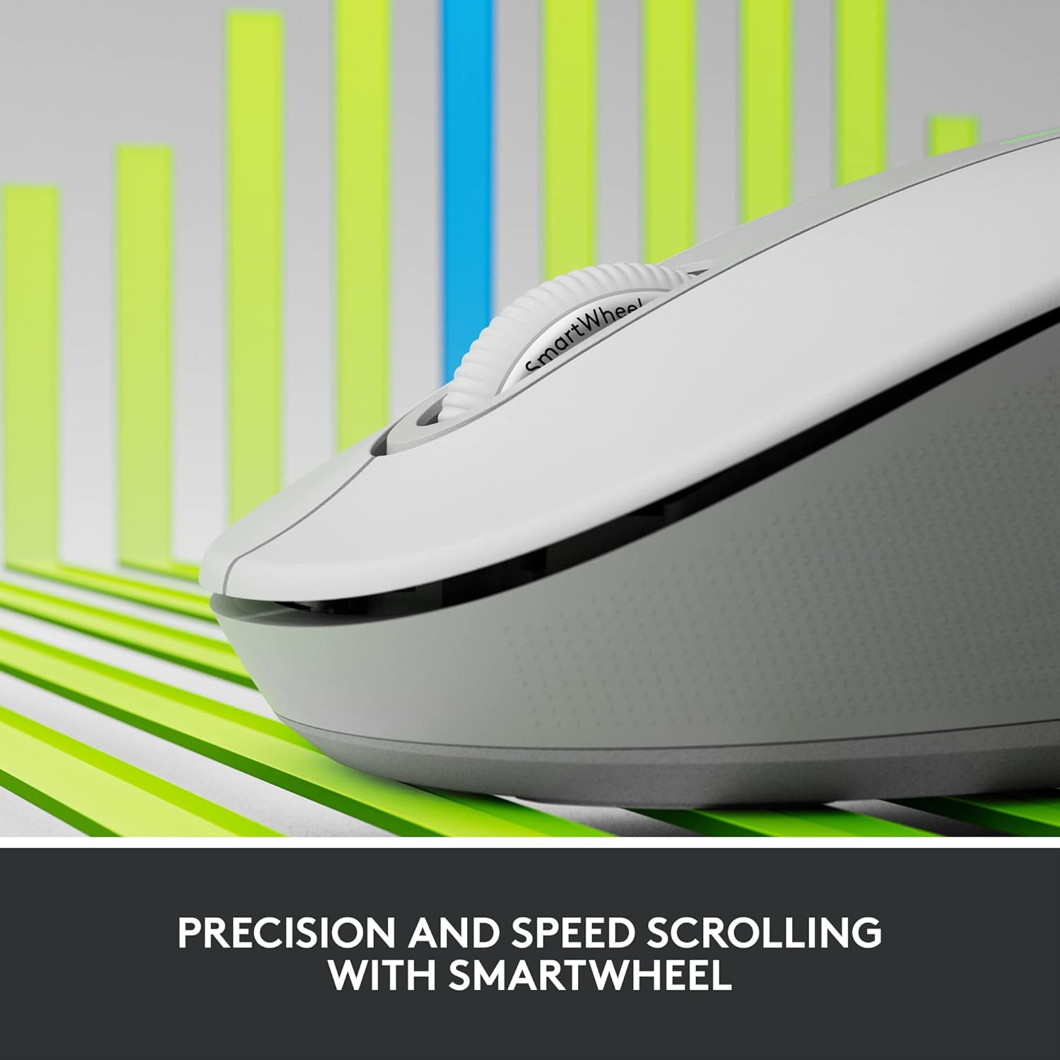 Logitech Signature M650 Optical Wireless Mouse - White