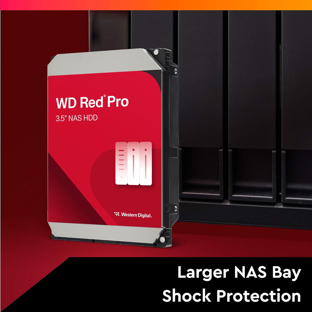 Western Digital WD Red Pro 8TB 3.5" SATA 7200RPM NAS Internal Hard Disk Drive