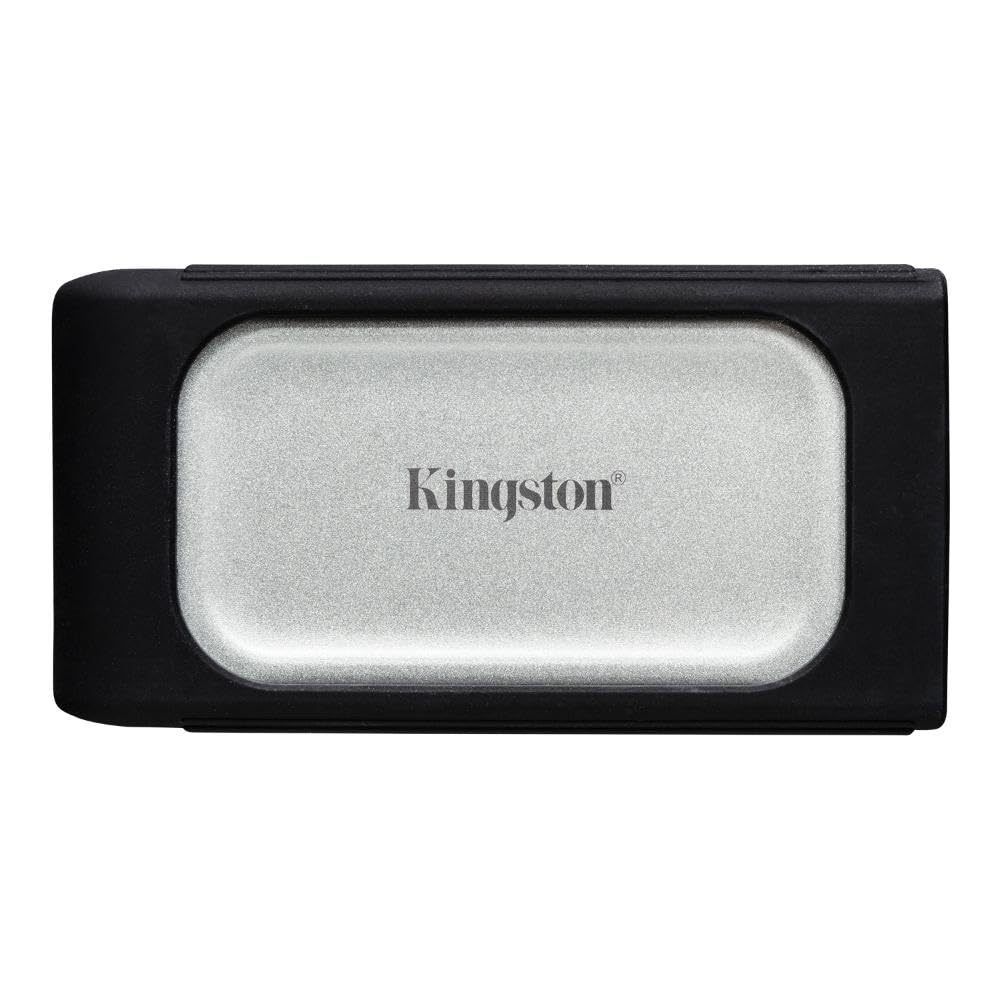 Kingston XS2000 1TB USB Type-C Compact External Solid State Drive - Silver
