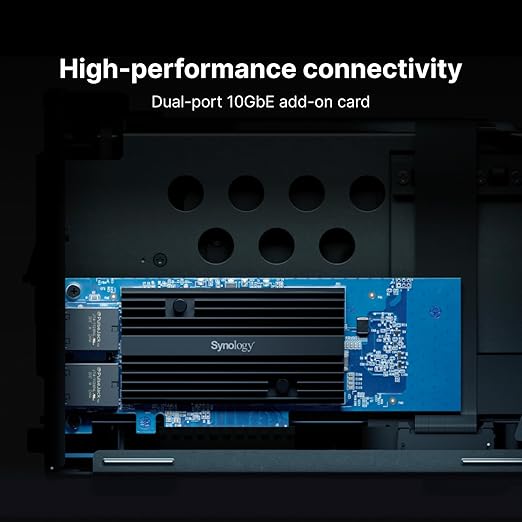Synology E10G30-F2 Dual Port 10GbE PCIe 3.0 RJ45 Ethernet Network Card