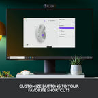 Logitech Signature M650 Optical Wireless Mouse - White