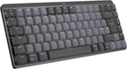 Black keyboard on a white background