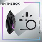 Logitech G502X Lightspeed Wireless Gaming Mouse with Hero 25K Gaming Sensor