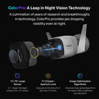 TP-Link ColorPro Tapo C325WB 4MP 2K QHD Weatherproof Outdoor Security Wi-Fi Camera - White