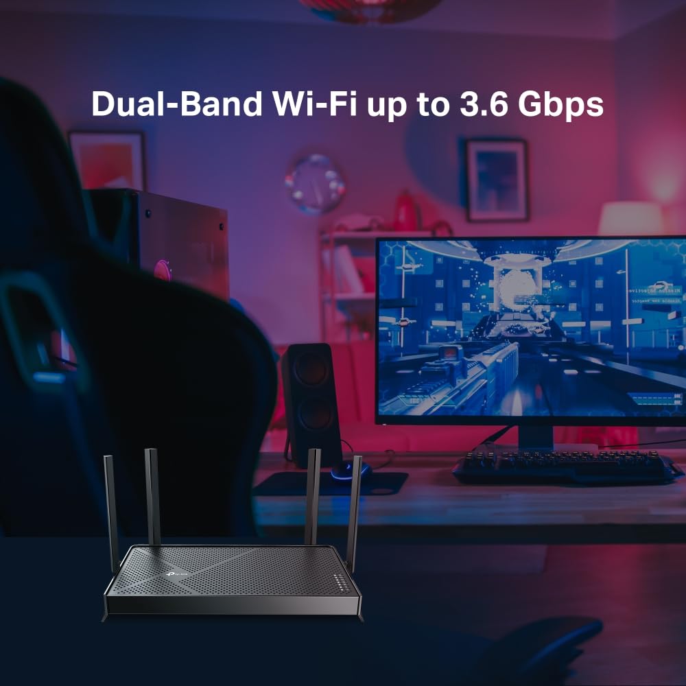TP-Link BE3600 Archer BE230 Dual-Band Whole Home EasyMesh Wi-Fi 7 Router
