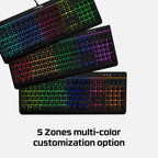 HyperX Alloy Core RGB Gaming Keyboard with Membrane switches