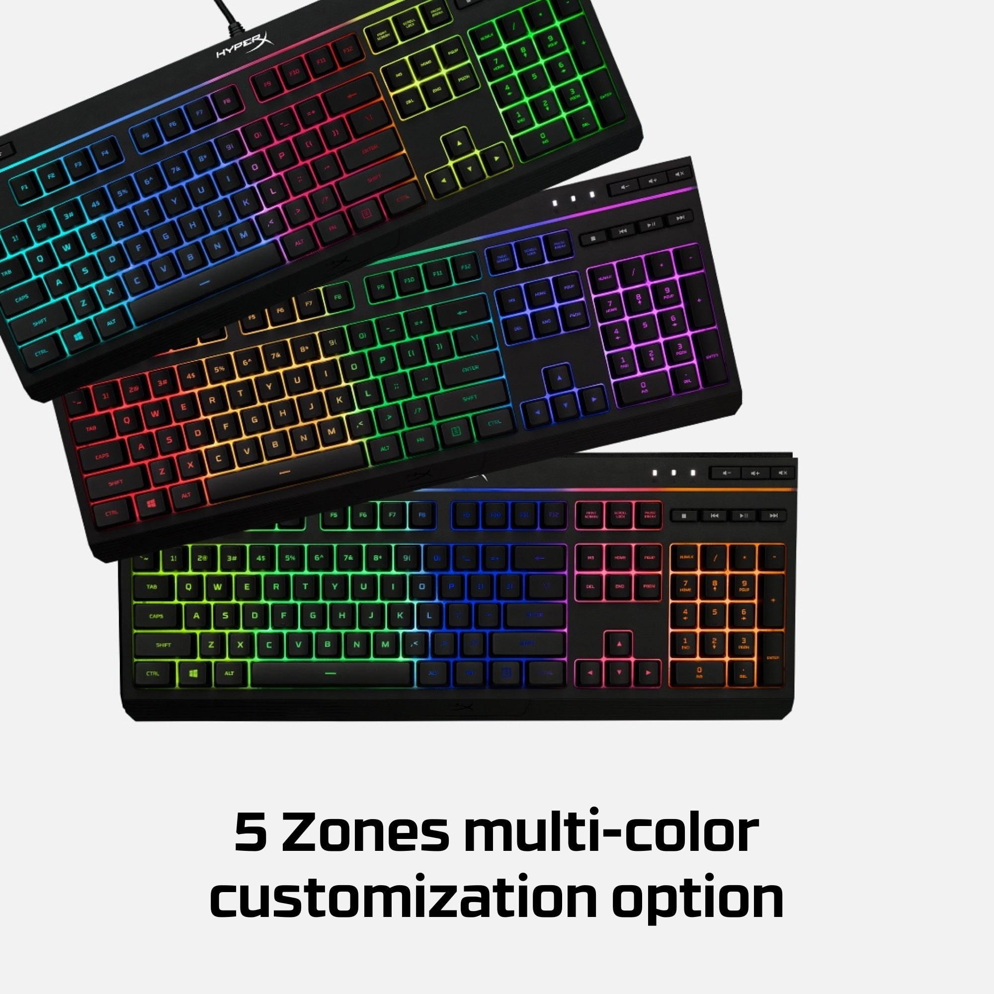 HyperX Alloy Core RGB Gaming Keyboard with Membrane switches