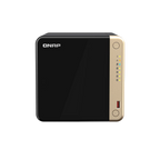 QNAP TS-464-8G NAS with 16TB Seagate IronWolf (4x4TB) 8GB RAM 2.5GbE & HDMI | RAID 5 Ready For Media & Business