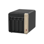 QNAP TS-464-8G NAS with 16TB Seagate IronWolf (4x4TB) 8GB RAM 2.5GbE & HDMI | RAID 5 Ready For Media & Business