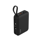 Maverick Mini 20,000mAh Powerbank with 20W Built-in Lightning & Type-C Cables