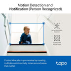 TP-Link Tapo C100 Indoor Wi-Fi Security Camera 1080p Full HD Night Vision