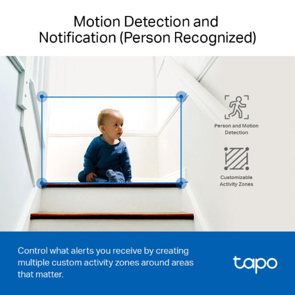 TP-Link Tapo C100 Indoor Wi-Fi Security Camera 1080p Full HD Night Vision