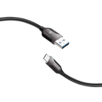 CADYCE CADMIUM PREMIUM BRAIDED USB-C TO USB-A SYNC AND CHARGE CABLE (1M) CA-C3AM