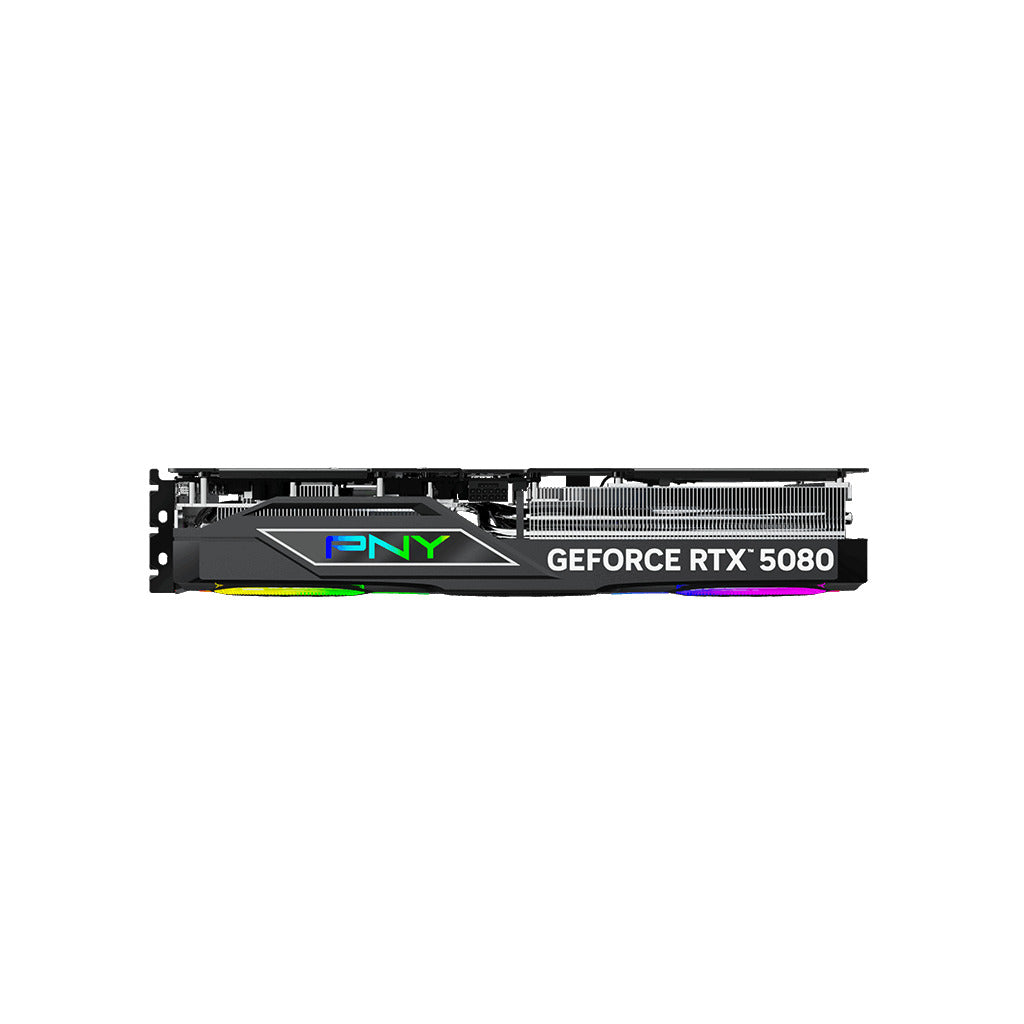 PNY GeForce RTX 5080 16GB ARGB EPIC-X RGB Overclocked GDDR7 Triple Fan GPU