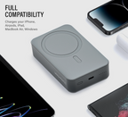 TANK 20000mAh Magnetic Power Bank with 15W Mag-Safe Wireless Charging & 35W Fast USB-C Charging for iPhone, iPad, and Laptops