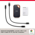 SanDisk E81 2TB Portable 2000MB/s External Solid-State Drive