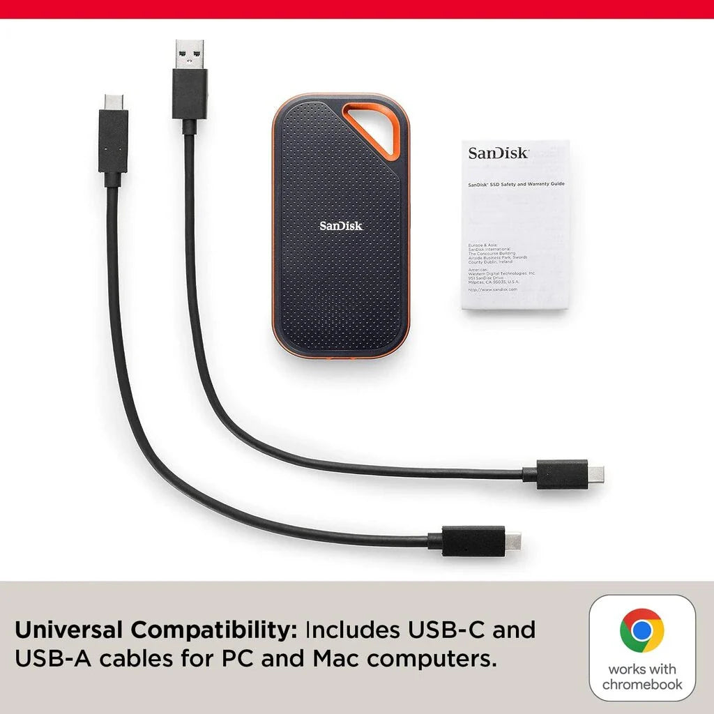 SanDisk E81 2TB Portable 2000MB/s External Solid-State Drive