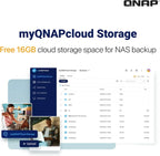 QNAP TS-h1887XU-RP-E2336-16G NAS | 18-Bay Hybrid | 2U Rackmount | Intel Xeon E-2336 | 16GB ECC DDR4 | Dual 10GbE + 2.5GbE | Redundant PSU | 5 Years Warranty