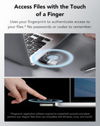 Lexar Jump Drive Fingerprint F35 Pro - 64GB