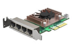 QNAP QXG-2G4T-I225 | Quad-Port 2.5GbE Network Expansion Card | 4-Speed
