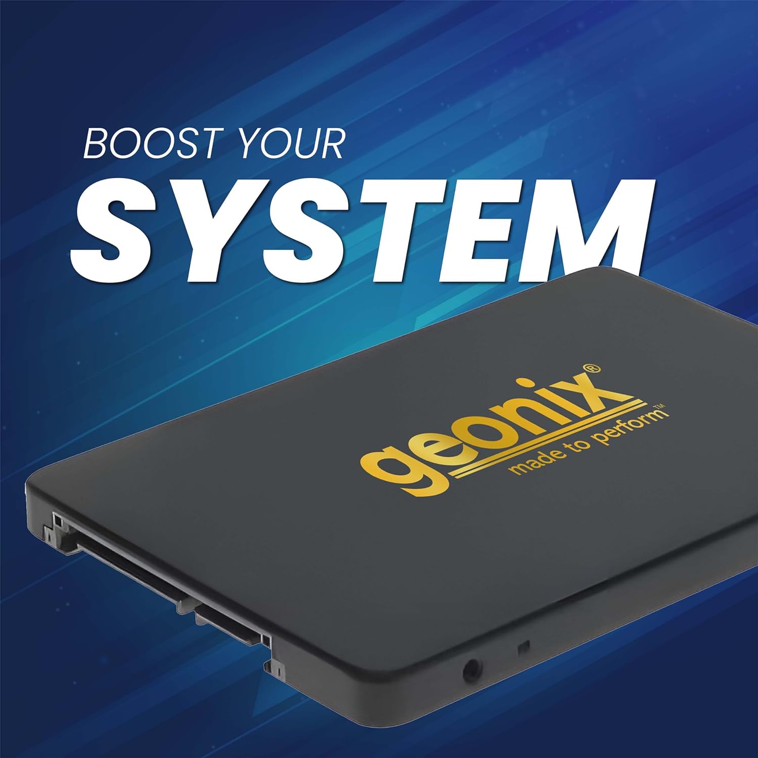 GEONIX SSD 2.5" SATA 1TB Supersonic Gold Edition Internal Solid State Drive