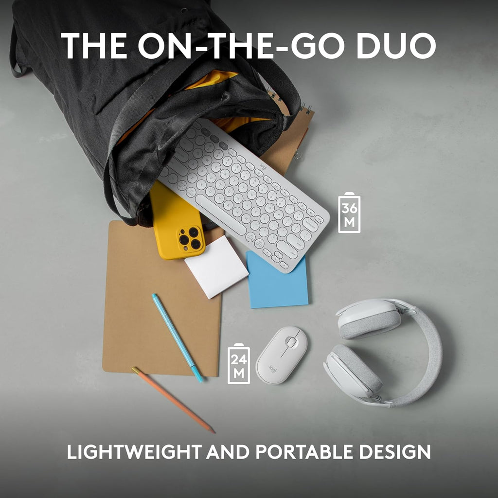 Logitech Pebble 2 Multi Device Bluetooth Keyboard and Mouse Combo