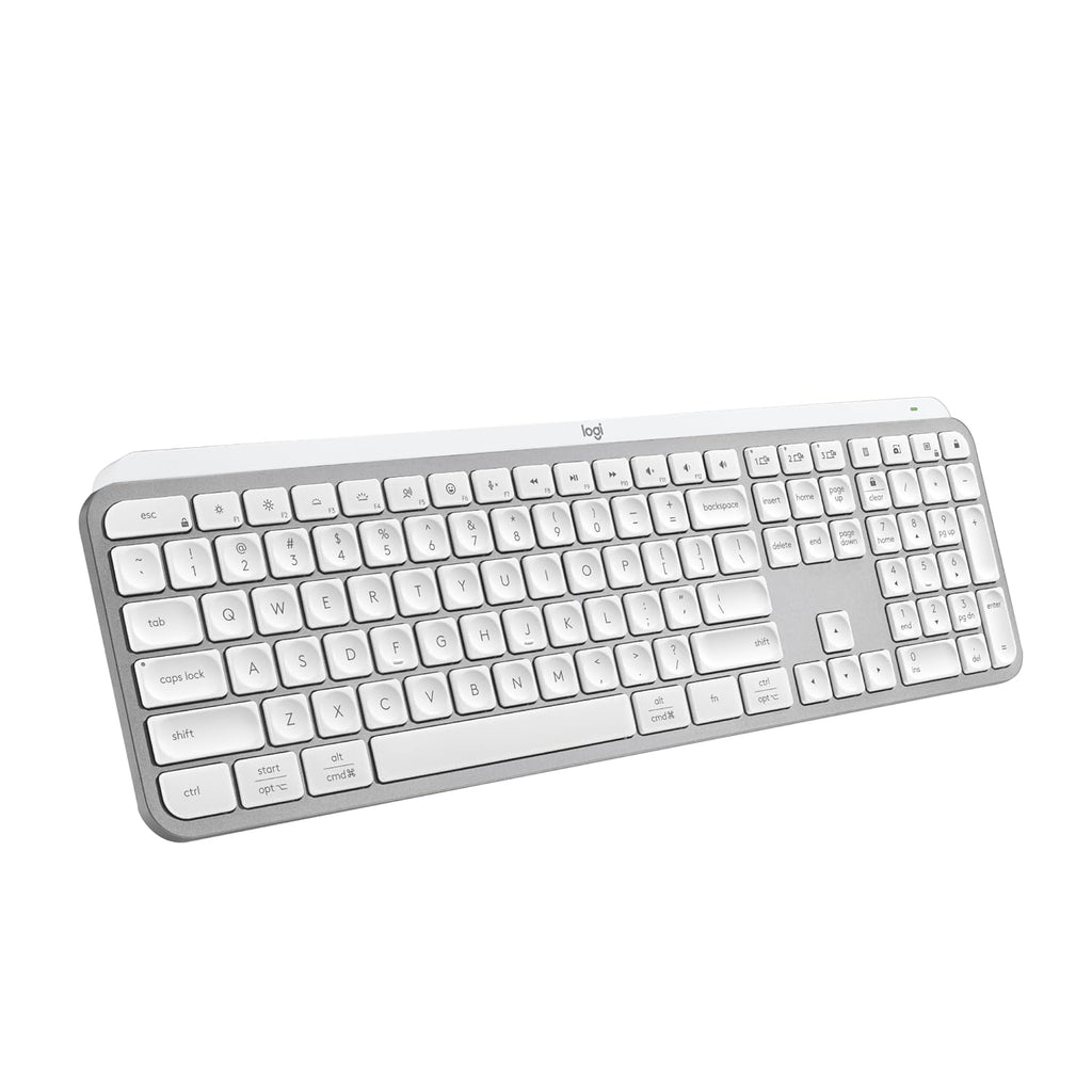 Logitech Master Series MX Keys S Advanced Wireless Illuminated Keyboard - Pale Gray