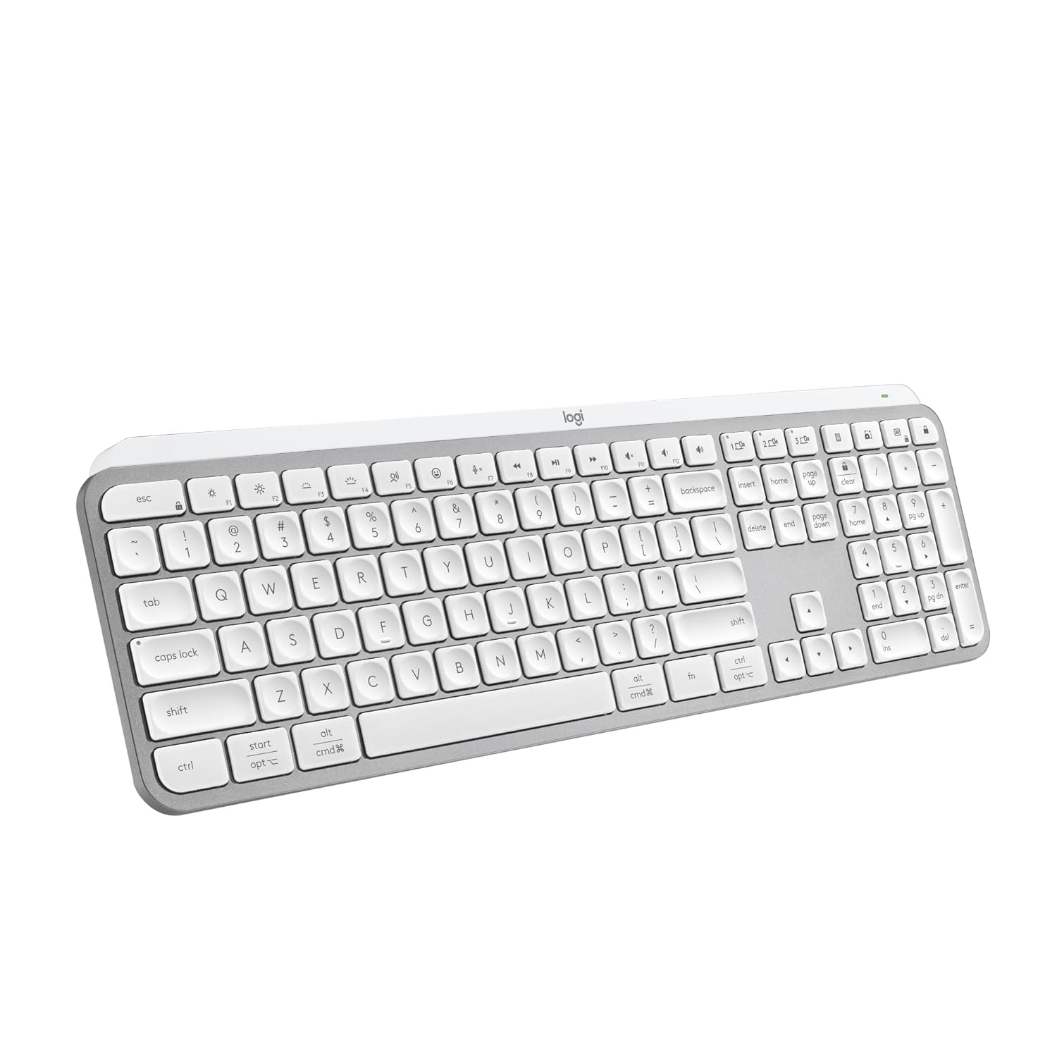 Logitech Master Series MX Keys S Advanced Wireless Illuminated Keyboard - Pale Gray