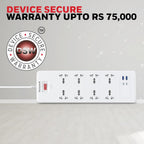 HONEYWELL (8 SOCKET+2 USB+ 2 TYPE-C) SURGE PROTECTOR