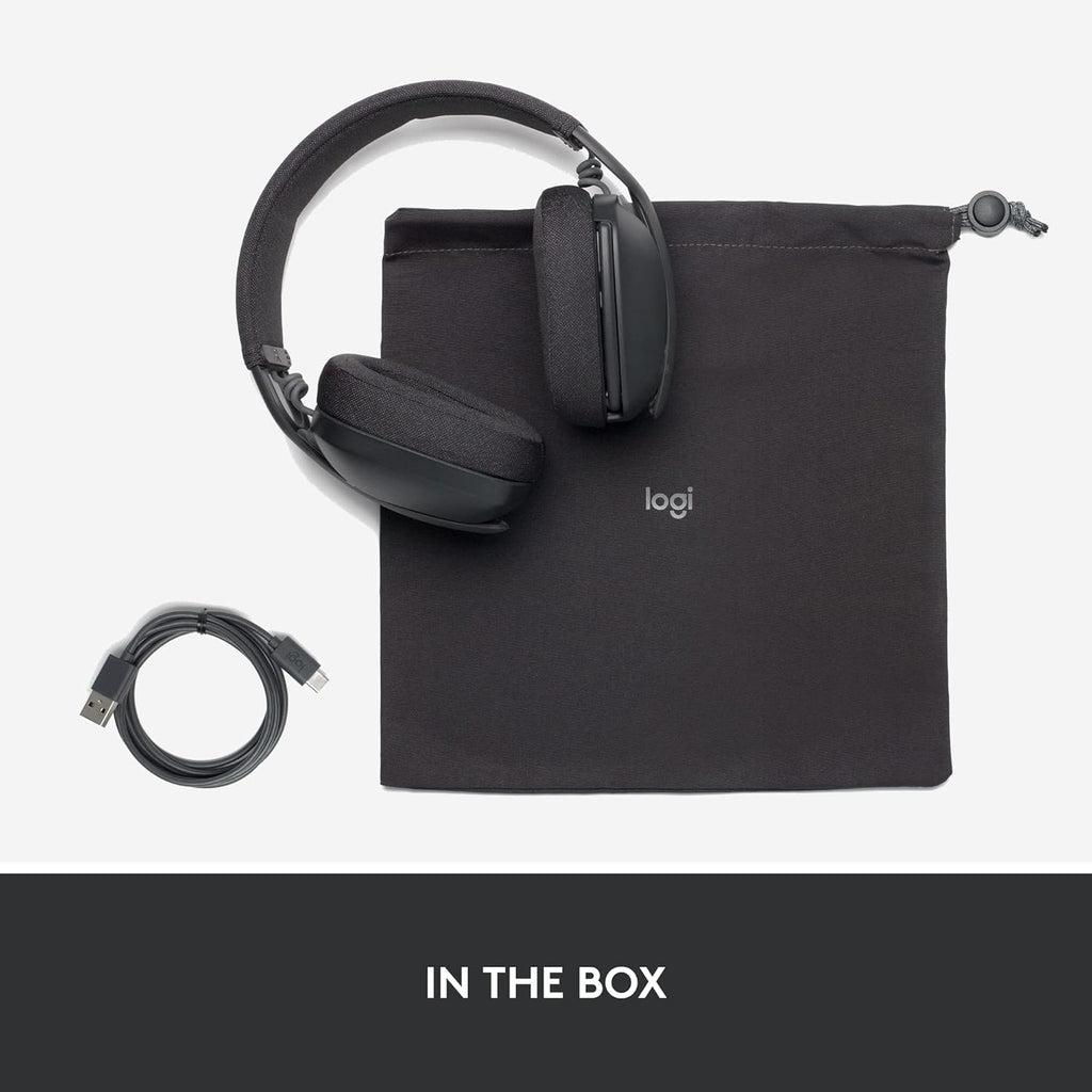 Logitech Vibe 100 Wireless Bluetooth Headset with Omni Directional Mic - Graphite